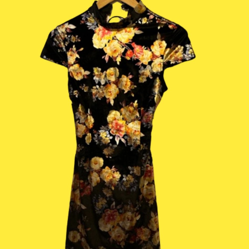 I.AM.GIA  Ana Women's  Dress in Black Oriental Size: S - Picture 5 of 6